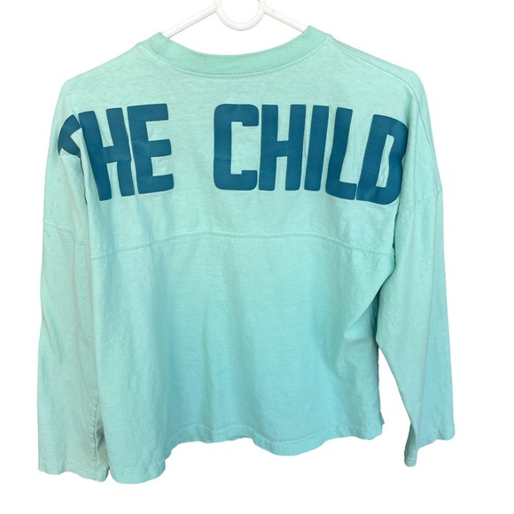 Spirit Jersey Shirt Youth Extra Large Green Grogu Spellout - Picture 2 of 11